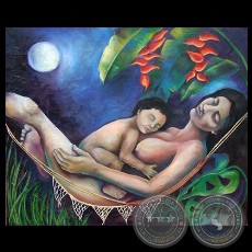ENCANTO LUMINOSO DE LA LUNA, 2008 - Obra de ANNA SCAVONE